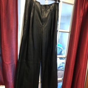 Alice + Olivia leather pants !!!Firm